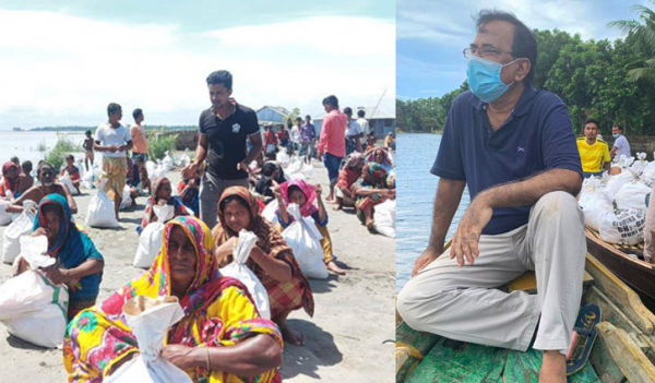 বানভাসি মানুষের পাশে হানিফ সংকেত বানভাসি মানুষের পাশে হানিফ সংকেত
