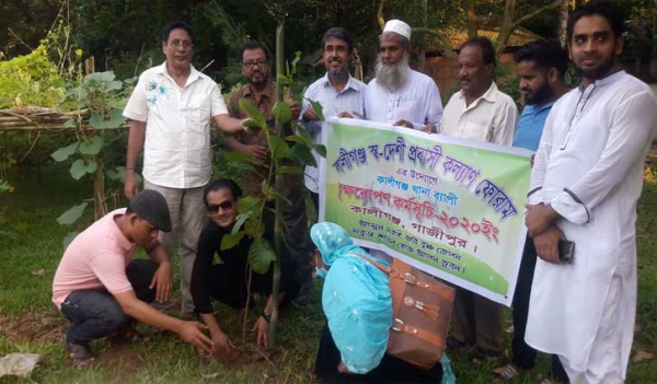 কালীগঞ্জে ১২ হাজার বৃক্ষরোপণের উদ্যোগ কালীগঞ্জে ১২ হাজার বৃক্ষরোপণের উদ্যোগ