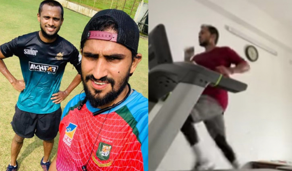 মুশফিকের ঈদ স্পেশাল ওয়ার্কআউট, যোগ দিলেন এনামুল-খালেদ মুশফিকের ঈদ স্পেশাল ওয়ার্কআউট, যোগ দিলেন এনামুল-খালেদ