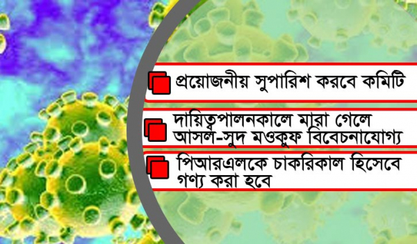 করোনায় মৃত সরকারি চাকরিজীবীদের ঋণ-সুদ মওকুফের উদ্যোগ করোনায় মৃত সরকারি চাকরিজীবীদের ঋণ-সুদ মওকুফের উদ্যোগ
