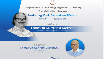 জবির মার্কেটিং বিভাগের প্রতিষ্ঠাবার্ষিকীতে অনলাইন সেমিনার জবির মার্কেটিং বিভাগের প্রতিষ্ঠাবার্ষিকীতে অনলাইন সেমিনার