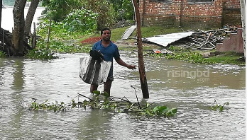 কুড়িগ্রামে আড়াই শতাধিক গ্রাম-চর প্লাবিত