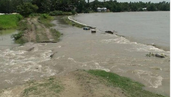 নাগরপুরে বারপাখিয়া-ঘোনাপাড়া বাঁধে ভাঙ্গন নাগরপুরে বারপাখিয়া-ঘোনাপাড়া বাঁধে ভাঙ্গন