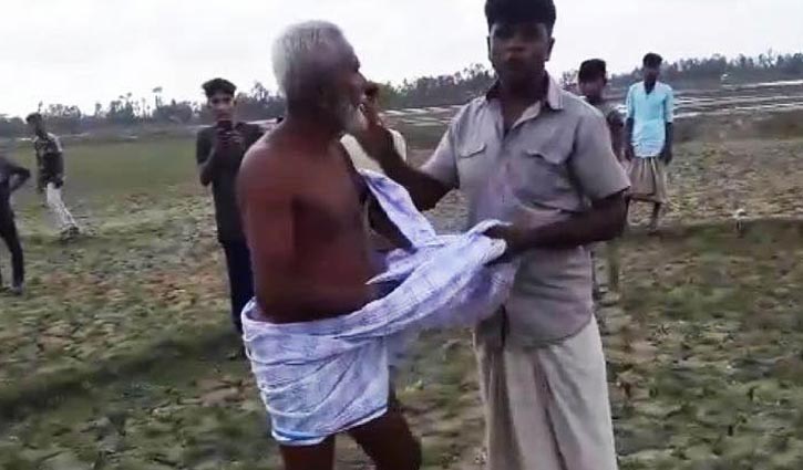 বৃদ্ধকে বিবস্ত্র করে নির্যাতনের ঘটনায় সেই যুবলীগ নেতা গ্রেপ্তার