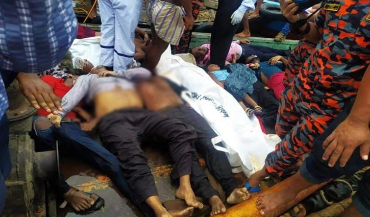 বুড়িগঙ্গায় লঞ্চডুবির ঘটনায় নিহত বেড়ে ৩০