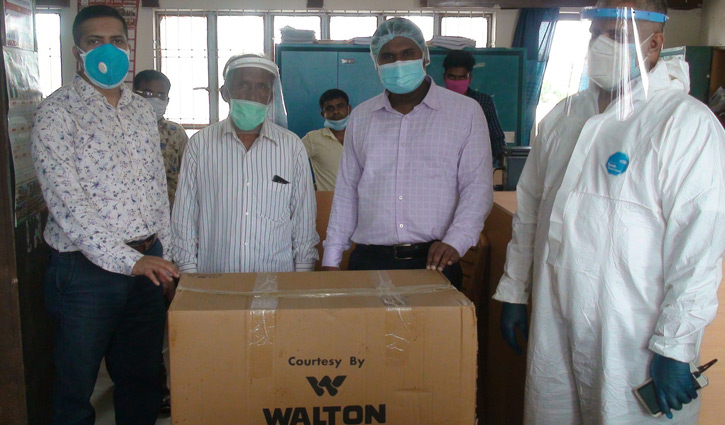 Walton hands over 200 PPE in Gopalganj