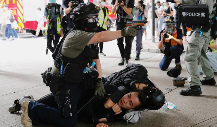 180 protesters arrested in Hong Kong