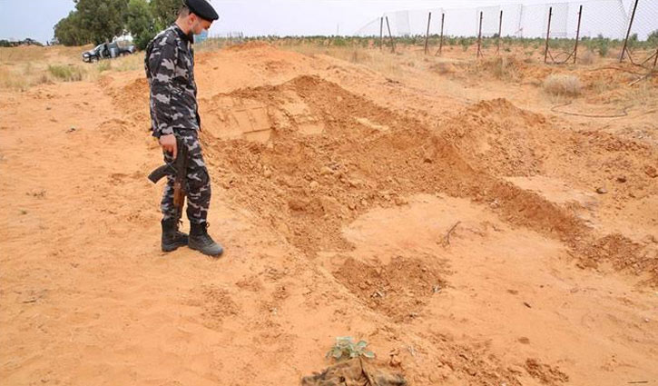 3 more mass graves unearthed in Libya
