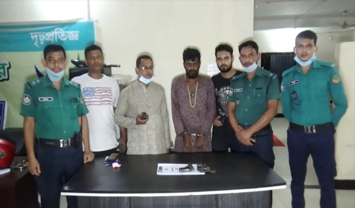 শাশুড়িকে গুলি করার অভিযোগে জামাই আটক শাশুড়িকে গুলি করার অভিযোগে জামাই আটক