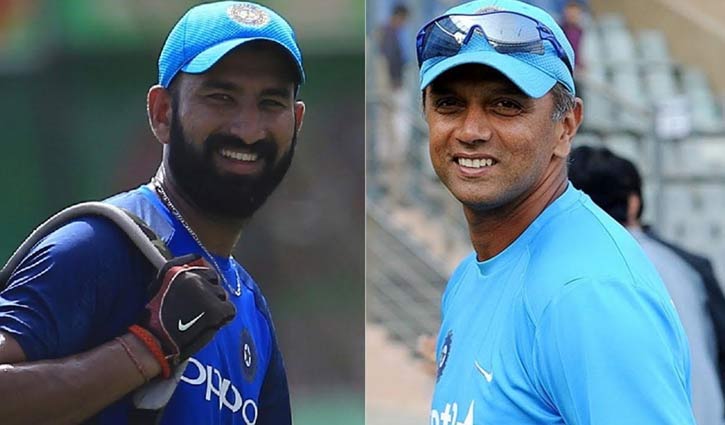 ‘টেকনিকই সবকিছু নয়’, পূজারাকে দ্রাবিড়ের পরামর্শ