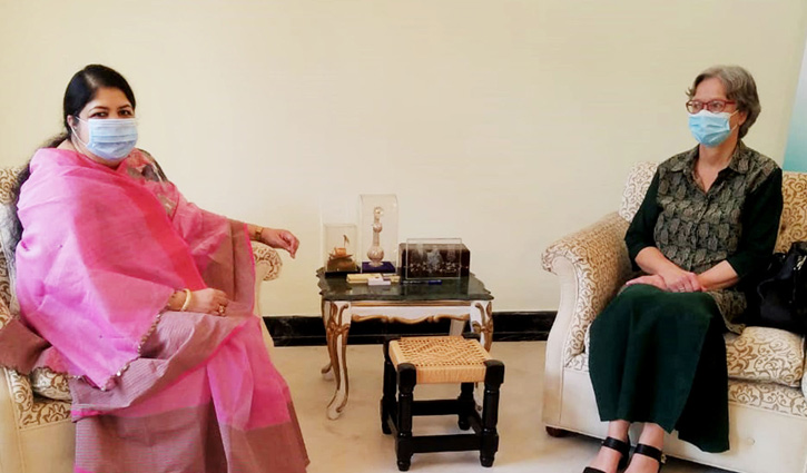 Outgoing Norwegian envoy meets Speaker