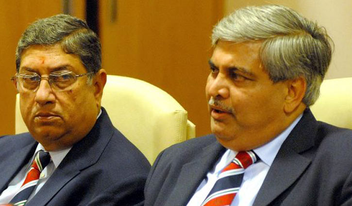 মনোহর ভারতীয় ক্রিকেটের অনেক ক্ষতি করেছে: শ্রীনিবাসন