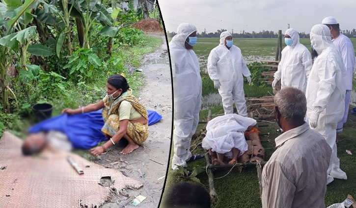 করোনার ভয়ে রাস্তায় মরদেহ ফেলে গেলেন অটোচালক করোনার ভয়ে রাস্তায় মরদেহ ফেলে গেলেন অটোচালক