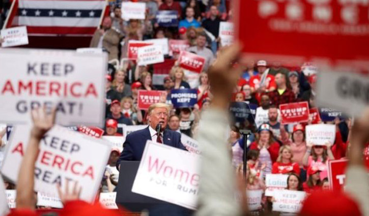 Trump postpones election rally in face of criticism