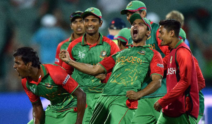 ভারতকে হারিয়ে বিশ্বকাপের সেরা মুহূর্ত বাংলাদেশের