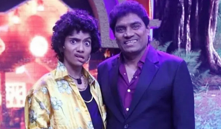 জনি লিভারের সঙ্গে মেয়ে জেমি জনি লিভারের সঙ্গে মেয়ে জেমি