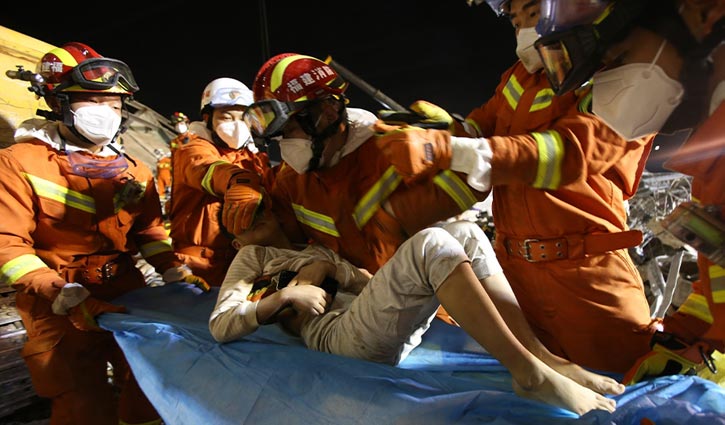 Death toll from China quarantine hotel collapse rises to 20