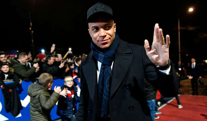 Mbappe tests ‘negative’ for coronavirus