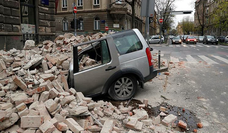 Earthquake causes widespread damage in Croatia