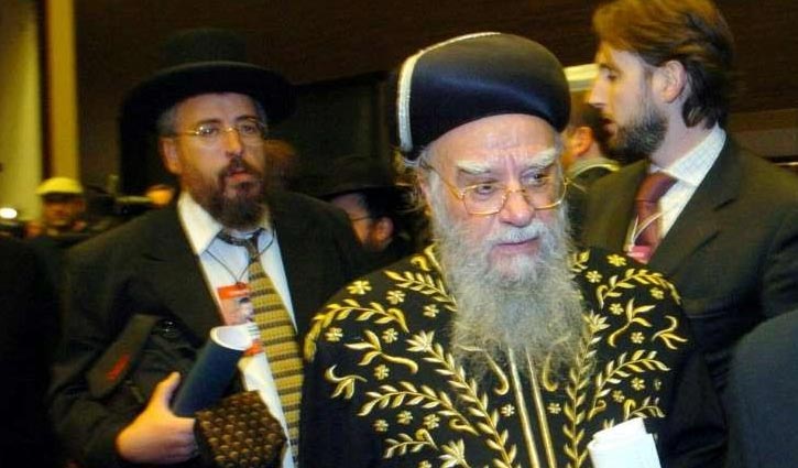 ইসরায়েলের সাবেক প্রধান ধর্মযাজক করোনায় মারা গেছেন