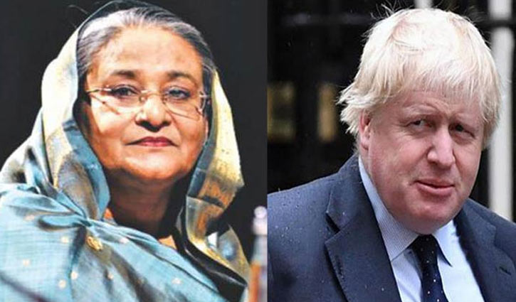 Sheikh Hasina writes to Boris Johnson expressing sympathy 