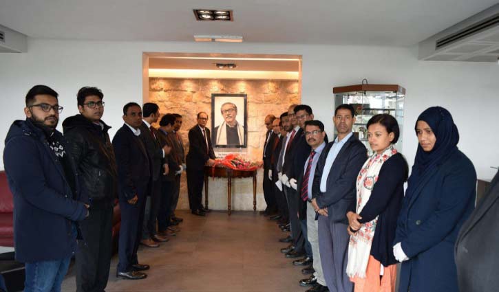 ইতালির বাংলাদেশ দূতাবাসে বঙ্গবন্ধুর জন্মশতবার্ষিকী উদযাপন ইতালির বাংলাদেশ দূতাবাসে বঙ্গবন্ধুর জন্মশতবার্ষিকী উদযাপন