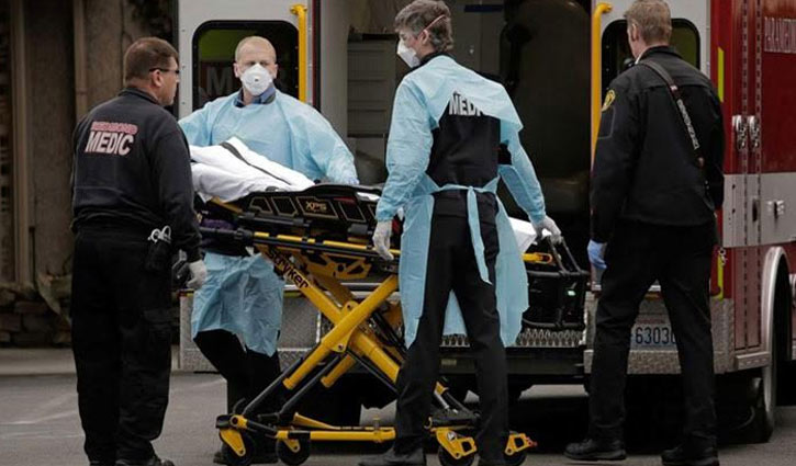 U.S. deaths top 12,805, NY records 731 new deaths