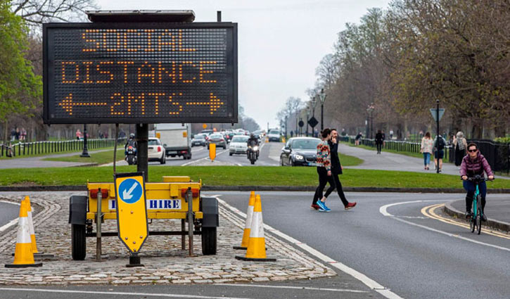 Ireland put in lockdown