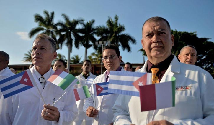 ইতালিতে আবারো চিকিৎসক দল পাঠাচ্ছে কিউবা