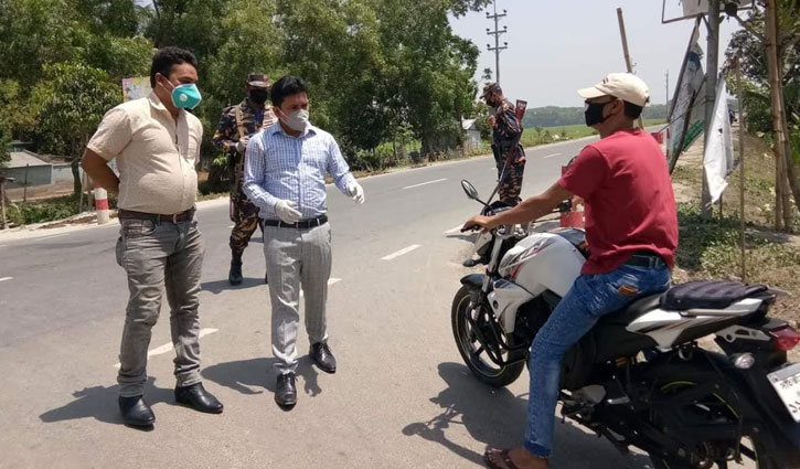 58 persons fined for violating govt instructions in Satkhira