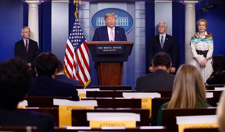 Trump warns of 'a lot of death' in coming week