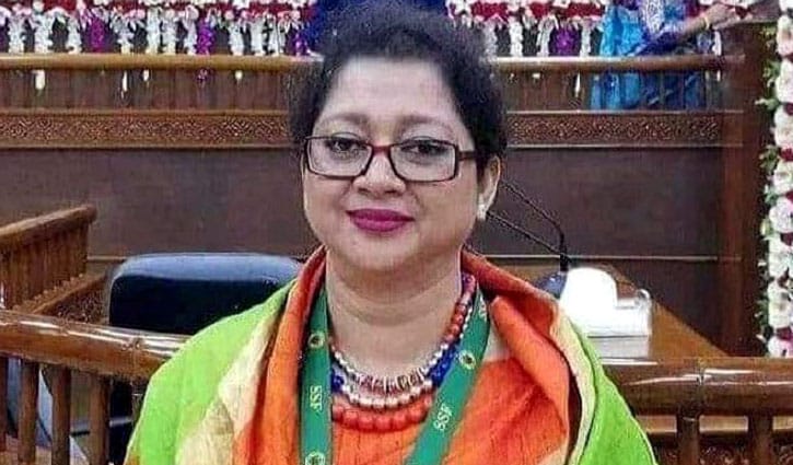 Woman councilor who slapped cop in Gazipur arrested Woman councilor who slapped cop in Gazipur arrested