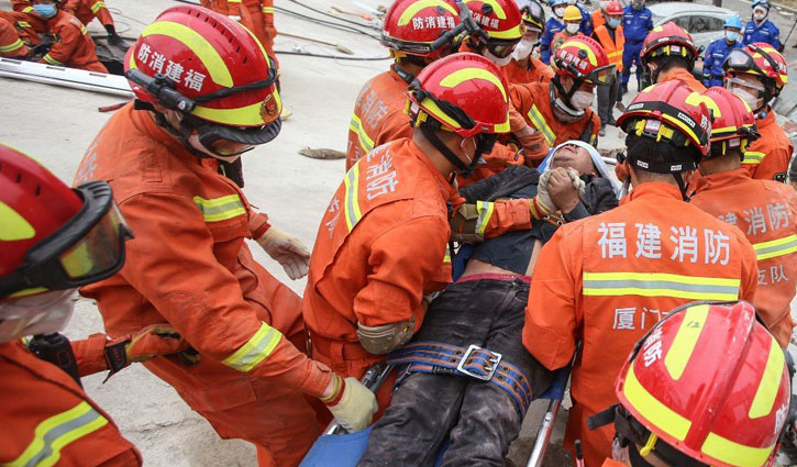 Four bodies recovered after China quarantine hotel collapse