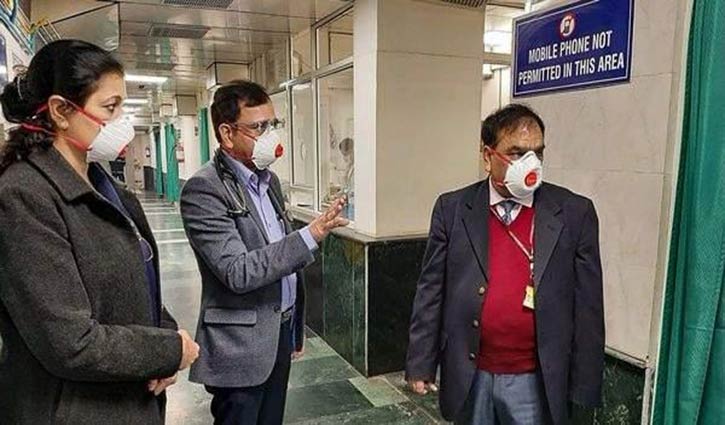 ভারতে আরও দুই করোনা রোগী, আক্রান্ত বেড়ে ৫