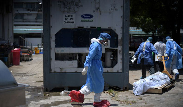 মর্গে  জায়গা নেই, তাই লাশ ফ্রিজে