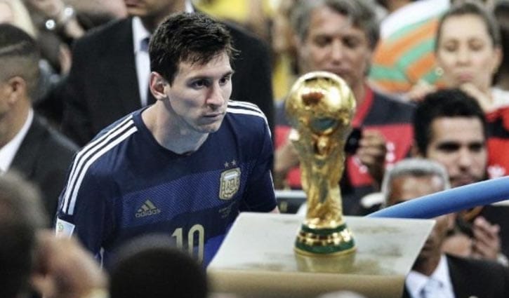 বিশ্বকাপ ট্রফির আফসোস থাকবে যদি মেসির হাতে না ওঠে!