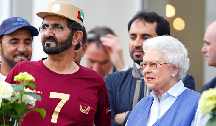Queen ‘to distance herself from Dubai ruler’
