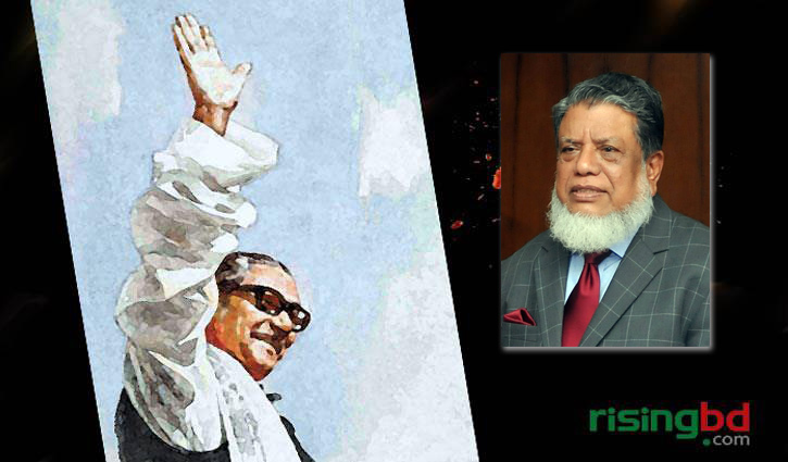 বঙ্গবন্ধু বঙ্গবন্ধুই, তাঁর বিকল্প শুধু তিনি বঙ্গবন্ধু বঙ্গবন্ধুই, তাঁর বিকল্প শুধু তিনি