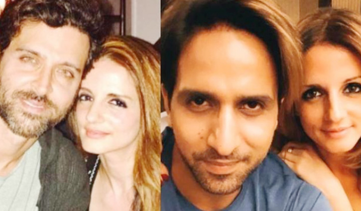 হৃতিকের প্রাক্তন স্ত্রীর করোনা, চুমু পাঠালেন প্রেমিক