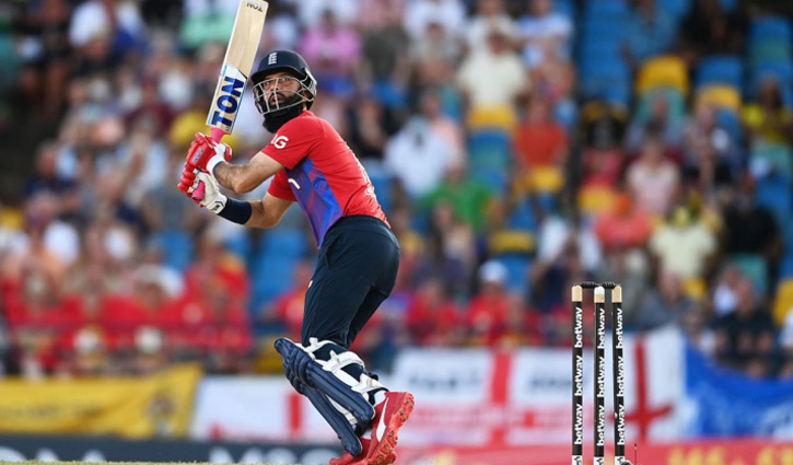 মঈন আলীর ব্যাটে ছক্কা বৃষ্টি, সমতা ফেরাল ইংল্যান্ড