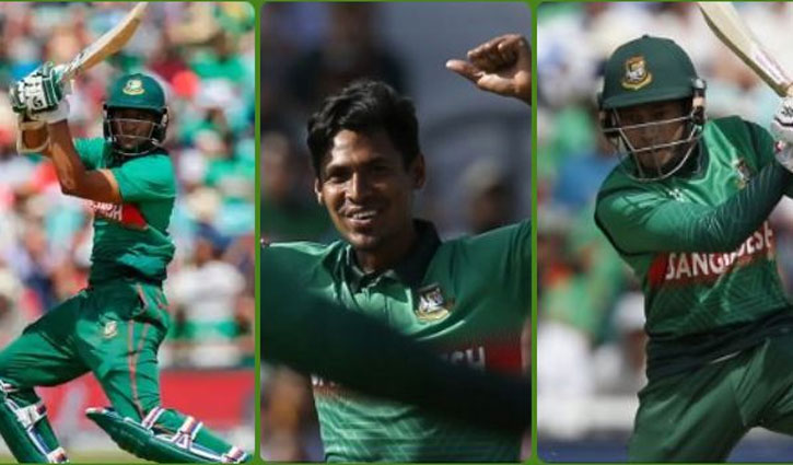 3 Bangladeshi players named in ICC Men’s ODI Team of the Year