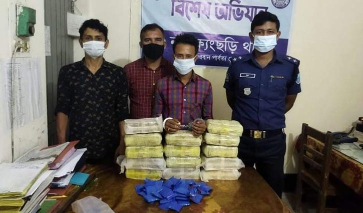 বান্দরবানে ১ লাখ ৩৫ হাজার পিস ইয়াবাসহ আটক ১