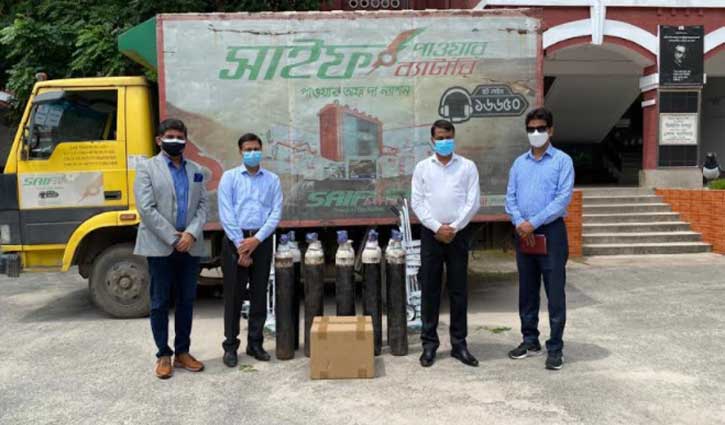 যশোরে ৩০ সেট অক্সিজেন সিলিন্ডার দিলো সাইফ পাওয়ারটেক লিমিটেড যশোরে ৩০ সেট অক্সিজেন সিলিন্ডার দিলো সাইফ পাওয়ারটেক লিমিটেড