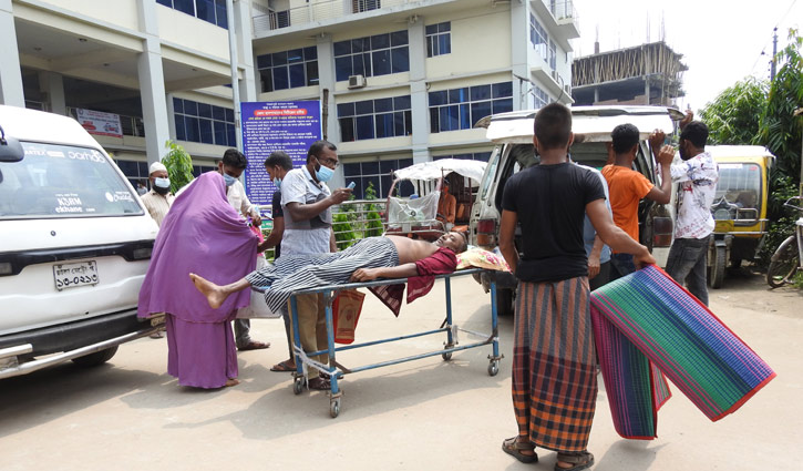 মাগুরায় সংক্রমণ বাড়ছে, অক্সিজেন সঙ্কটের আশঙ্কা