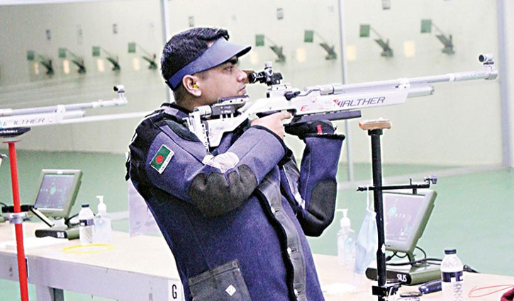 এয়ার রাইফেলের বাছাই থেকে ছিটকে গেলেন বাকি এয়ার রাইফেলের বাছাই থেকে ছিটকে গেলেন বাকি