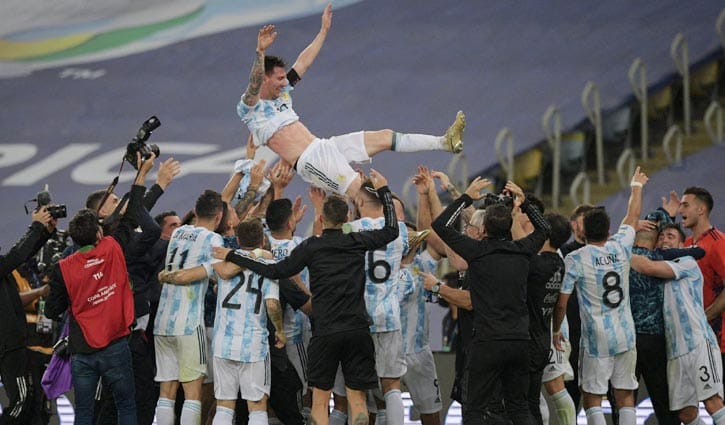 Argentina Champions, Messi Champion
