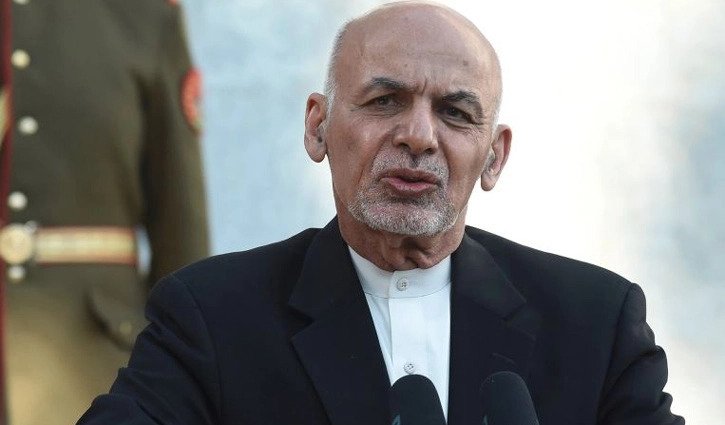 President Ashraf Ghani leaves Afghanistan