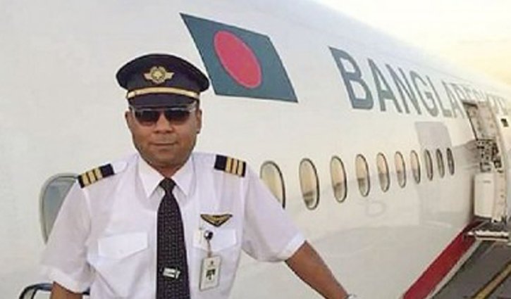 Pilot Naushad Qayyum on life support
