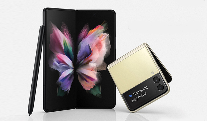 নতুন দুই ফোল্ডেবল স্মার্টফোন উন্মোচন করল স্যামসাং