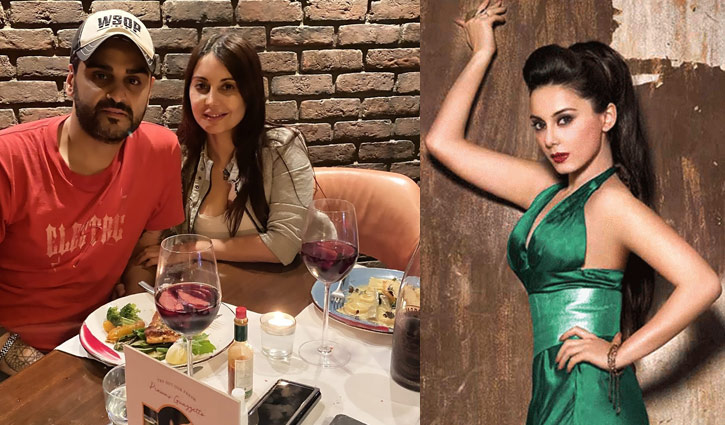 প্রেমিককে প্রকাশ‌্যে আনলেন মিনিশা